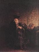 REMBRANDT Harmenszoon van Rijn Self-portrait as a Young Man Spain oil painting artist